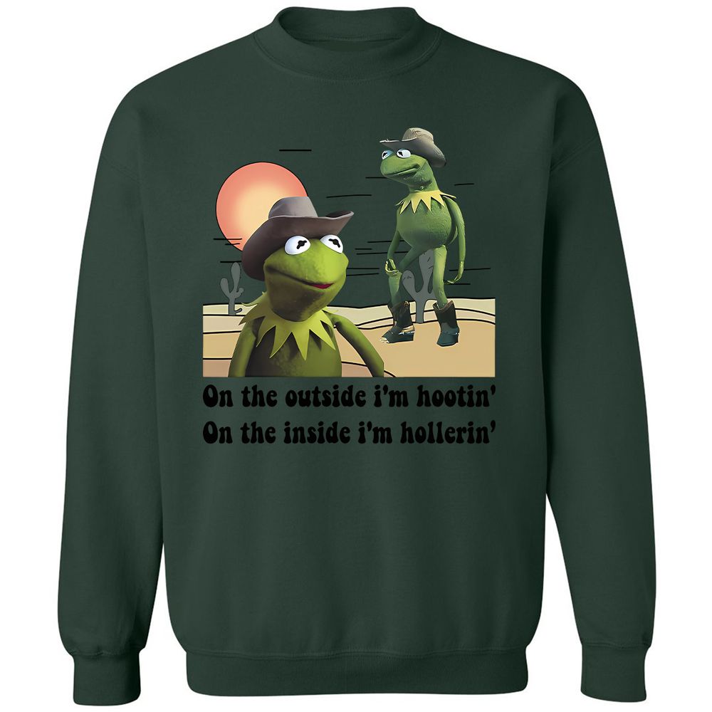 Classic Unisex Sweatshirt - RJ5YSW5W - Forest Green - 4