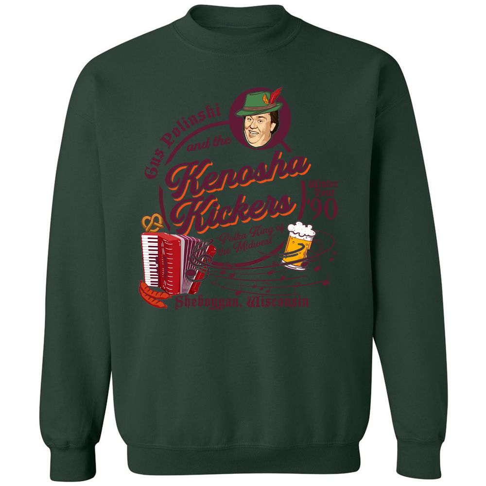 Classic Unisex Sweatshirt - PG3WTU1H - Forest Green - 4