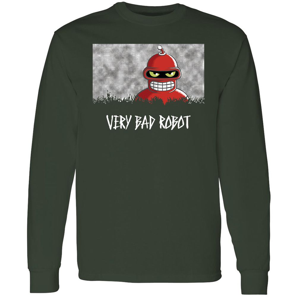 Long Sleeve T-Shirt - 6GKEE2TD - Forest Green - 4