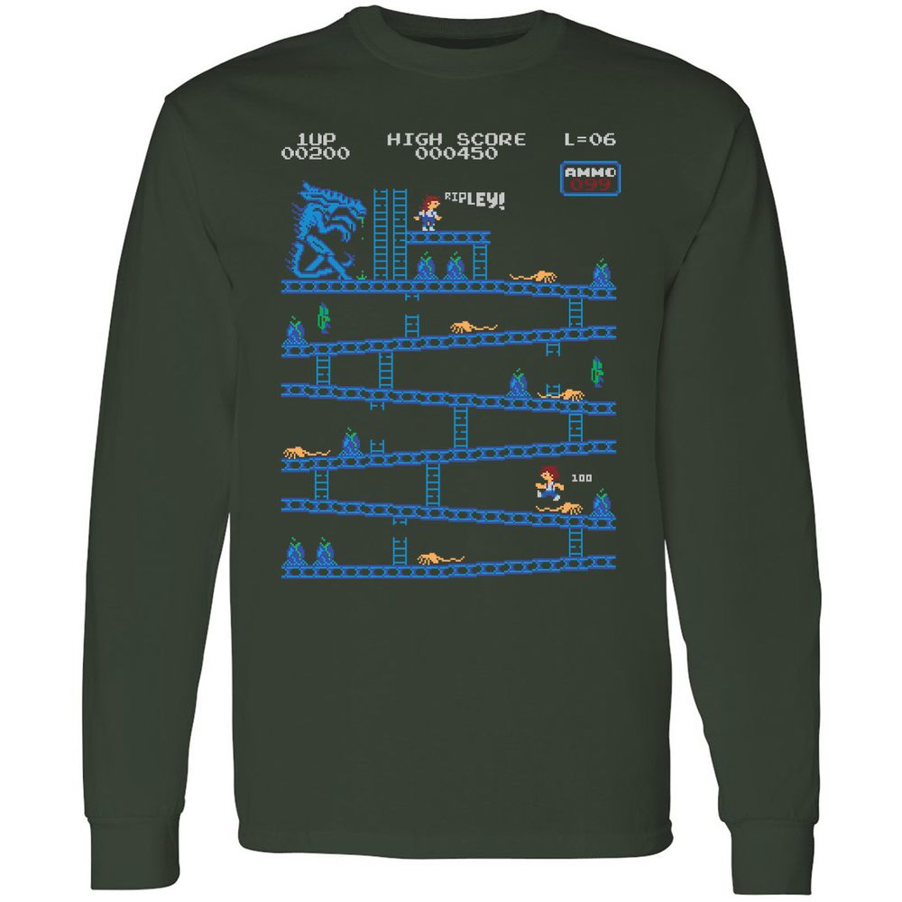 Long Sleeve T-Shirt - 4JCSS58P - Forest Green - 4