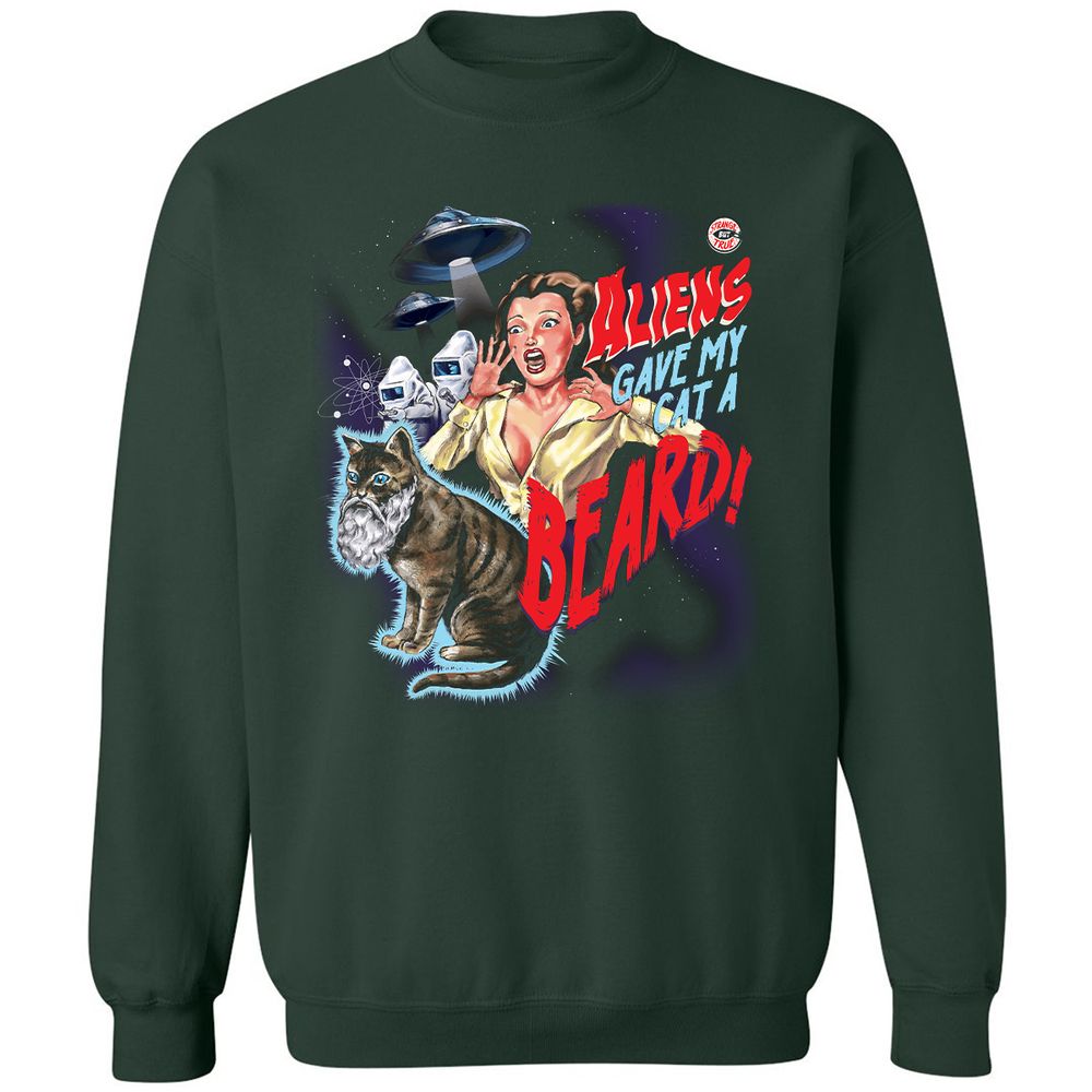 Classic Unisex Sweatshirt - DL5UDYVN - Forest Green - 4