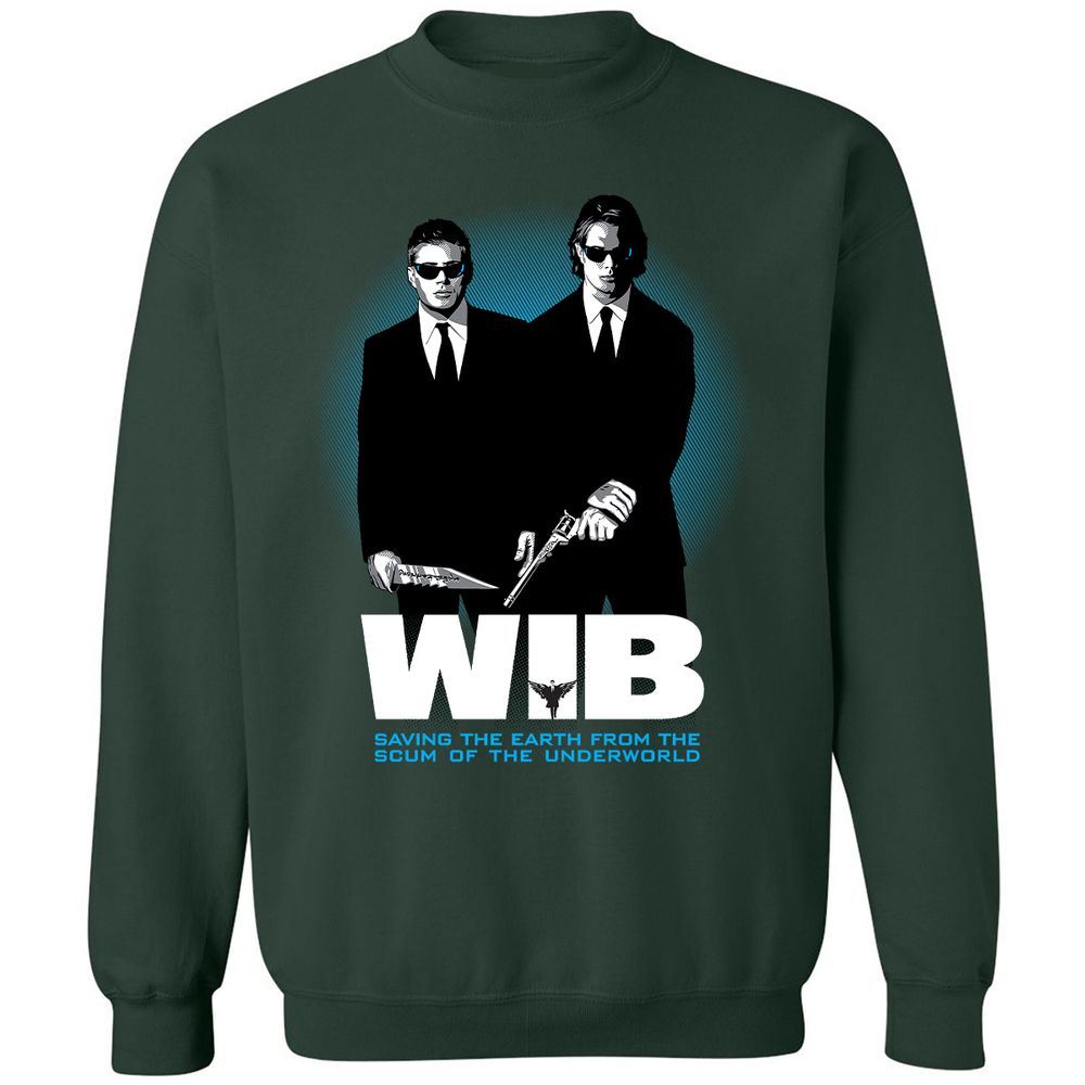 Classic Unisex Sweatshirt - 9JJDQ2QA - Forest Green - 4