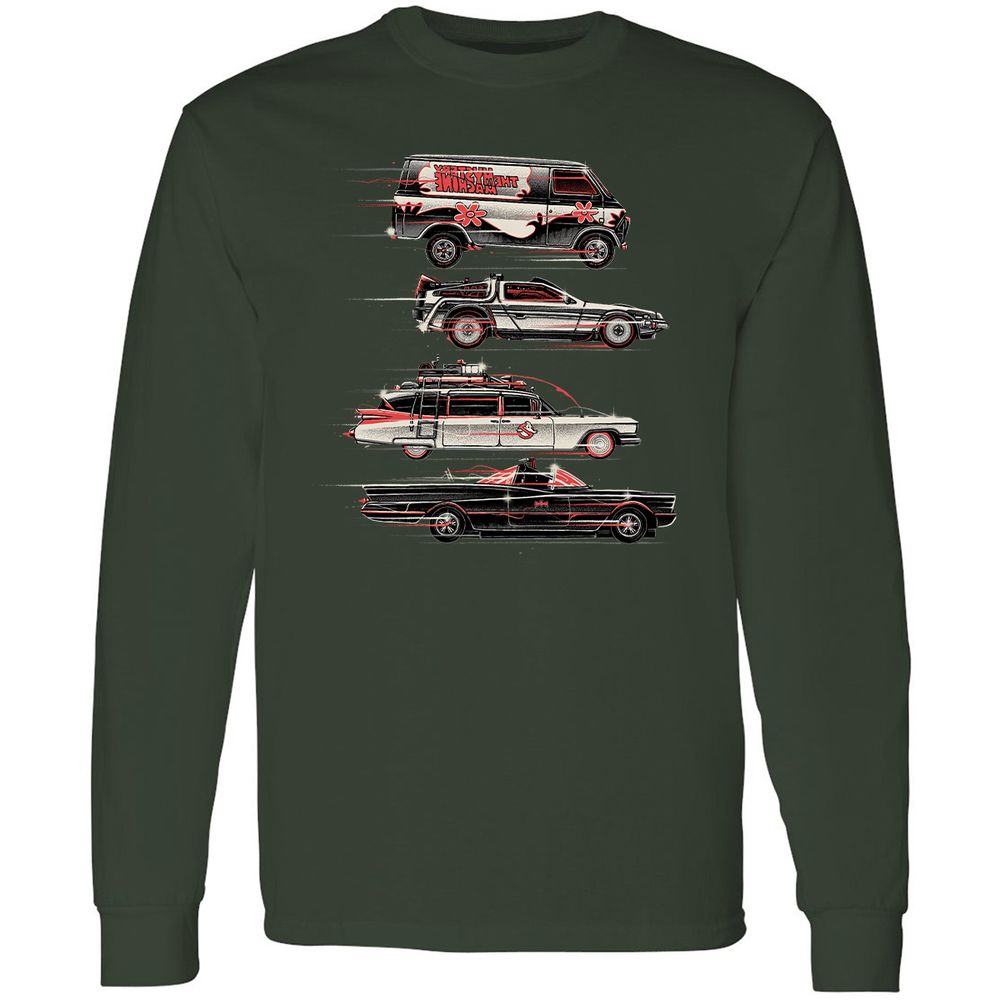 Long Sleeve T-Shirt - KS7FG7WL - Forest Green - 4