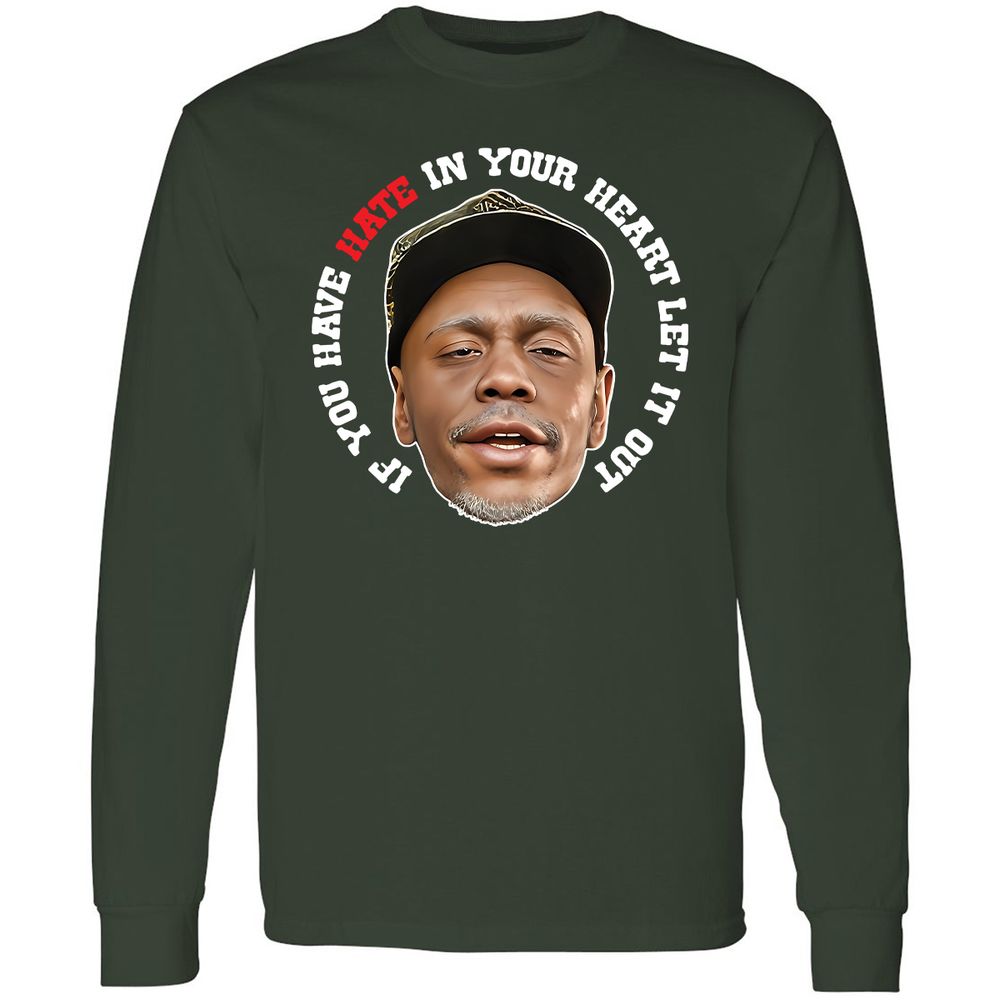 Long Sleeve T-Shirt - V6QH485N - Forest Green - 4