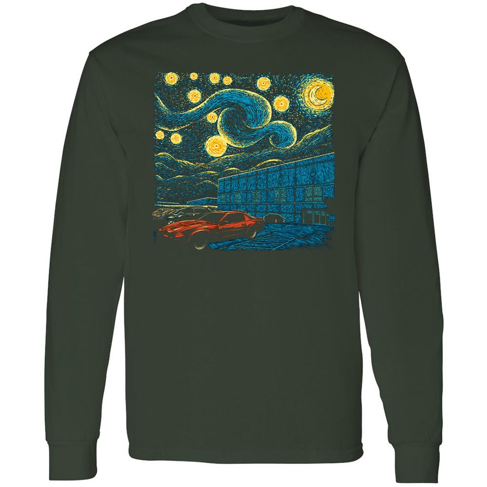 Long Sleeve T-Shirt - MYJ7J1DC - Forest Green - 4