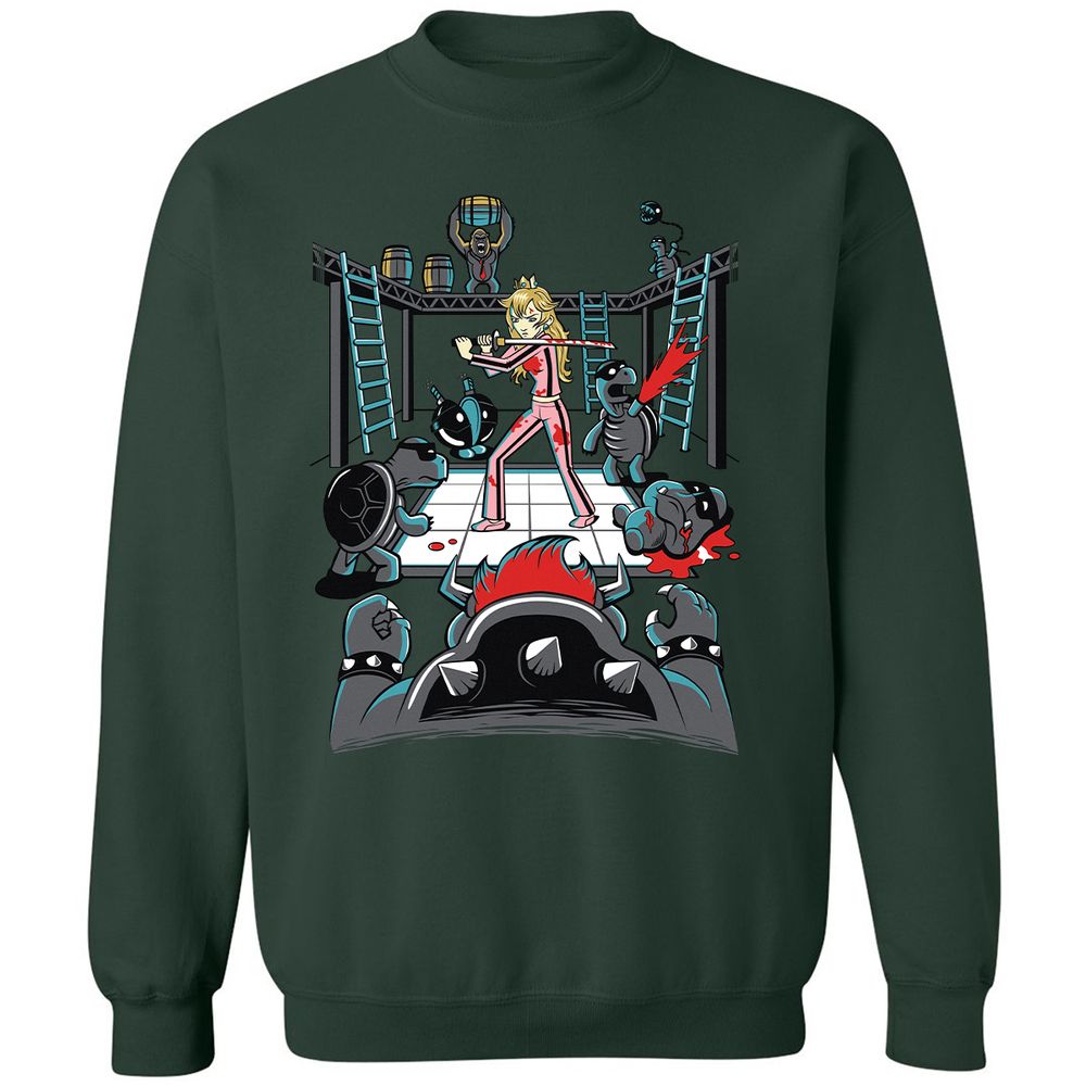 Classic Unisex Sweatshirt - 5AFD57JE - Forest Green - 4