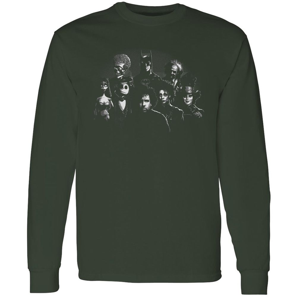 Long Sleeve T-Shirt - YUFAEFL1 - Forest Green - 4