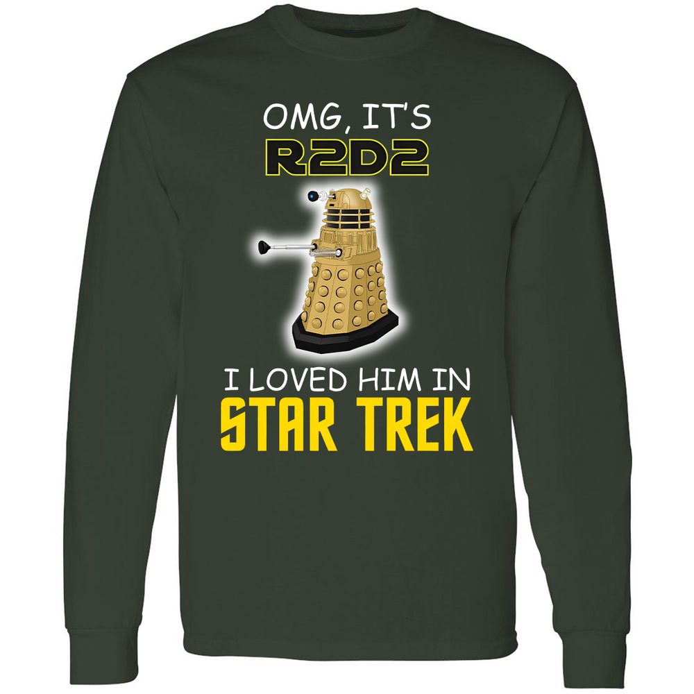 Long Sleeve T-Shirt - 85HYEHWC - Forest Green - 4