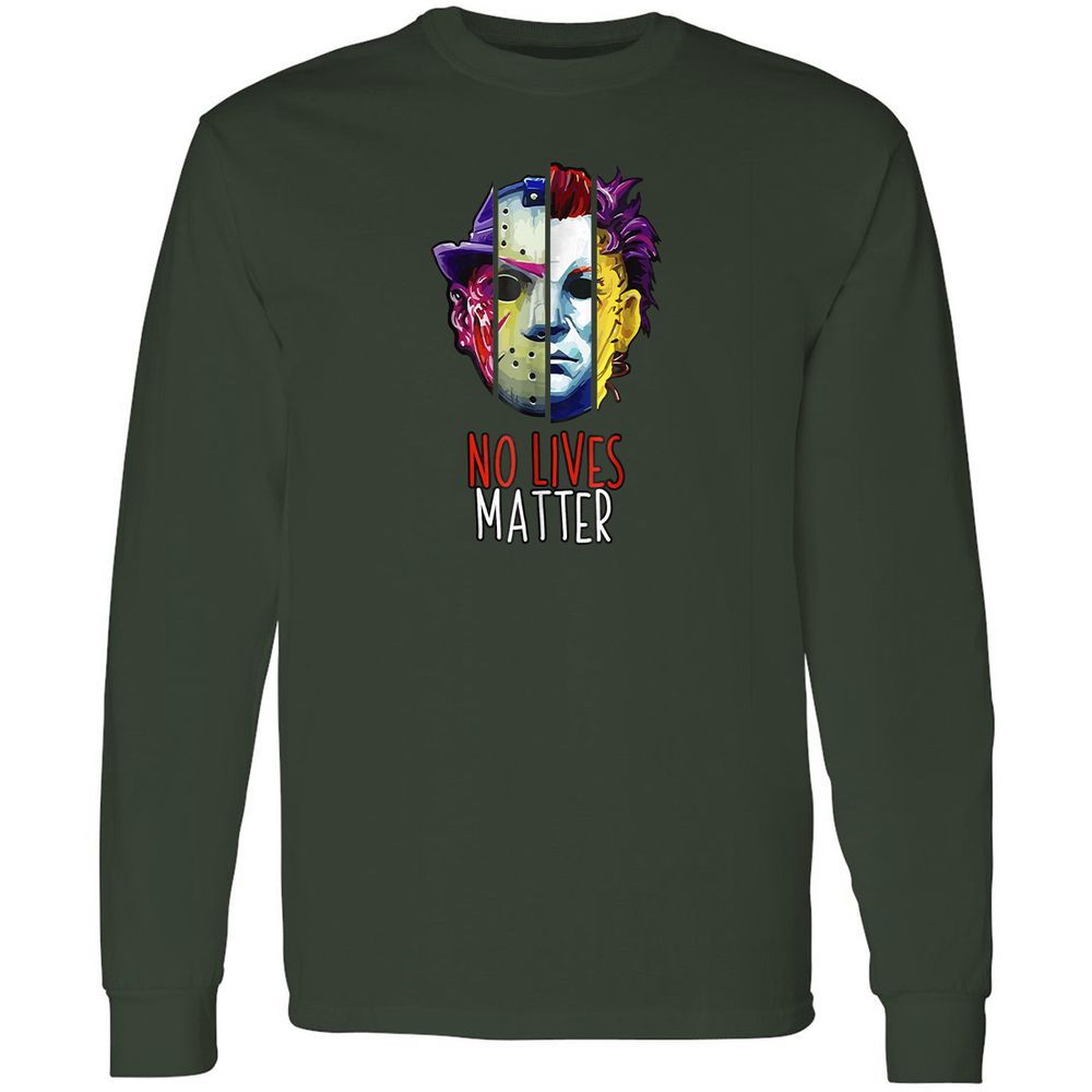 Long Sleeve T-Shirt - FGBVBXA4 - Forest Green - 4