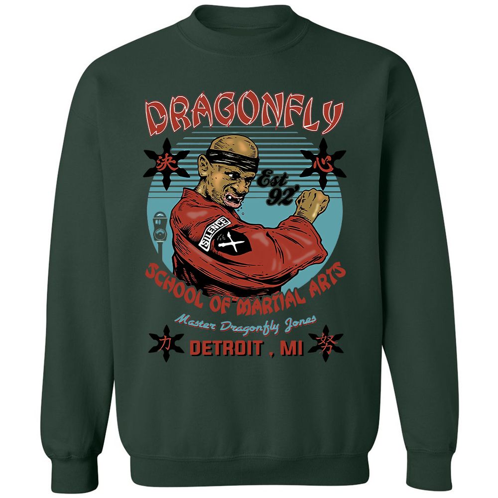 Classic Unisex Sweatshirt - 9J9WVVFV - Forest Green - 4