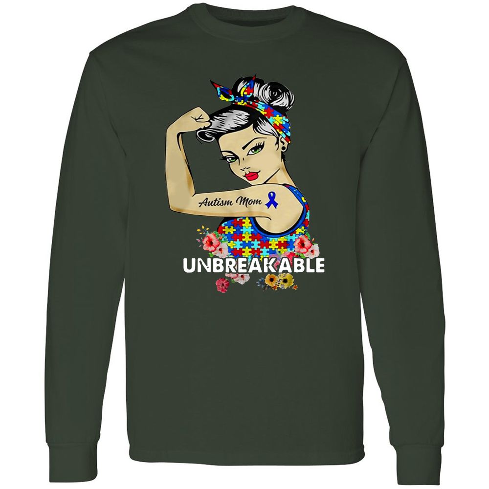 Long Sleeve T-Shirt - LJS94HDX - Forest Green - 4