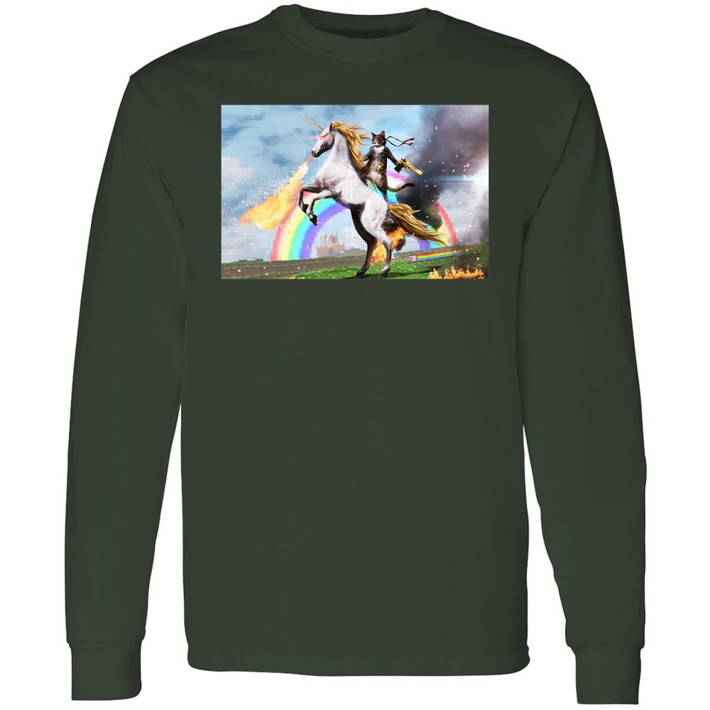 Long Sleeve T-Shirt - N21FGS4T - Forest Green - 4