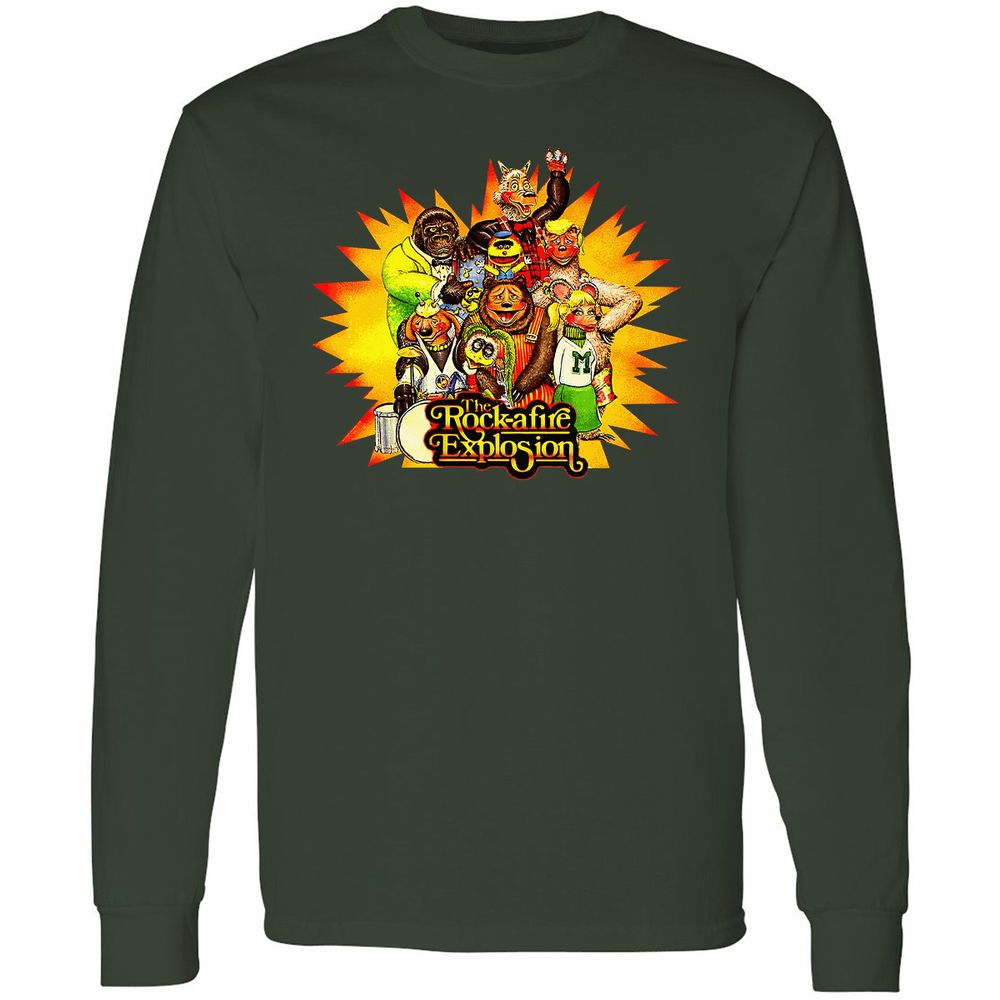 Long Sleeve T-Shirt - GG43RLSC - Forest Green - 4