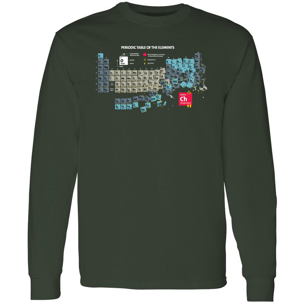 Long Sleeve T-Shirt - ZL5WEL1L - Forest Green - 4