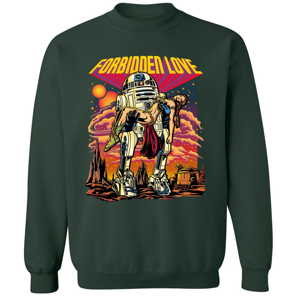 Classic Unisex Sweatshirt - H8X83FYV - Forest Green - 4