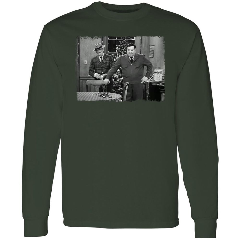 Long Sleeve T-Shirt - MAEMYNLL - Forest Green - 4