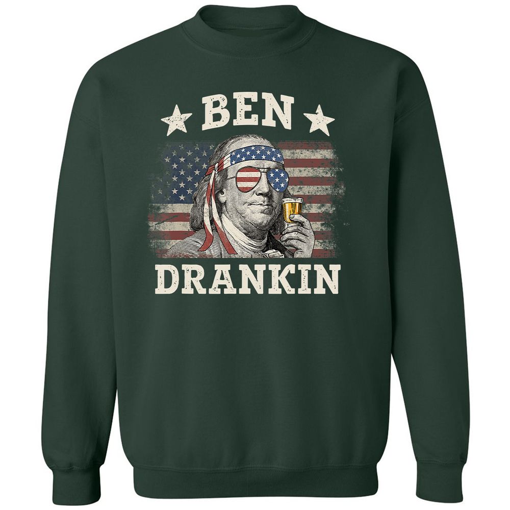 Classic Unisex Sweatshirt - G4BLBP9Z - Forest Green - 4
