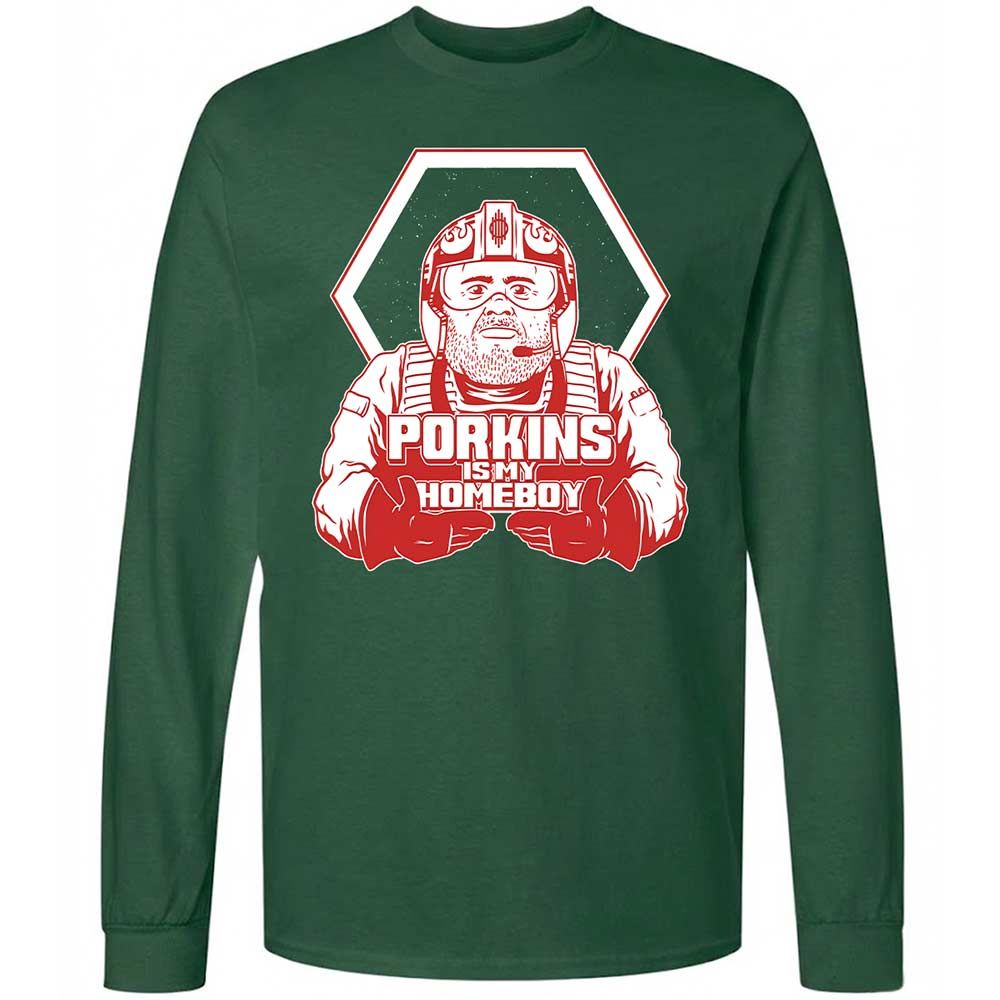 Porkins Is My Homeboy - Forest Green - 4