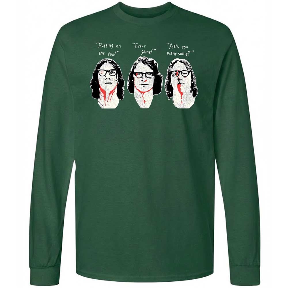 Long Sleeve T-Shirt - 16YE3LHU - Forest Green - 4