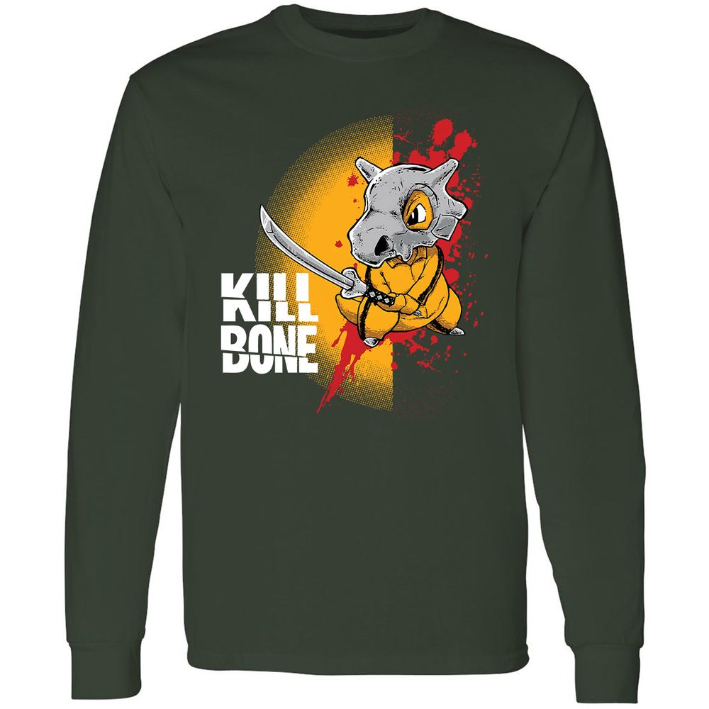 Long Sleeve T-Shirt - JE327H7V - Forest Green - 4