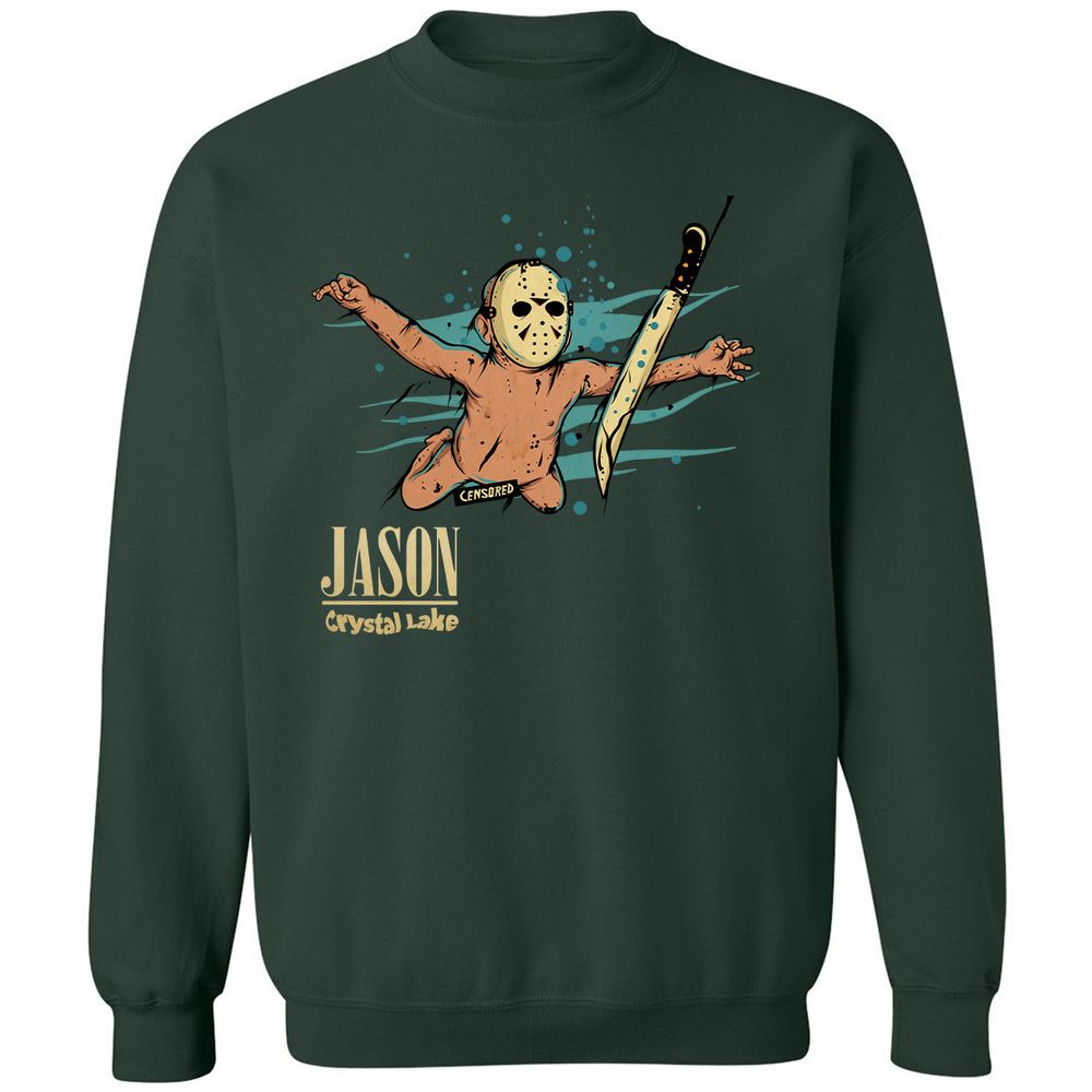 Classic Unisex Sweatshirt - D2NUNH6A - Forest Green - 4