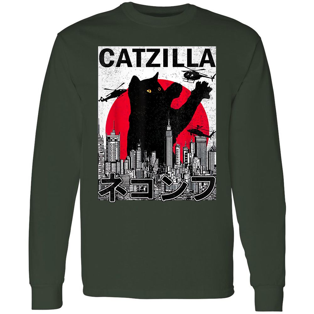 Long Sleeve T-Shirt - E2VBRB3G - Forest Green - 4