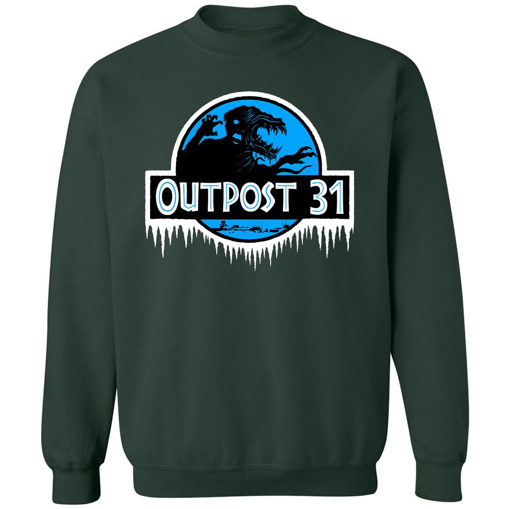 Classic Unisex Sweatshirt - 21KAK4JH - Forest Green - 4