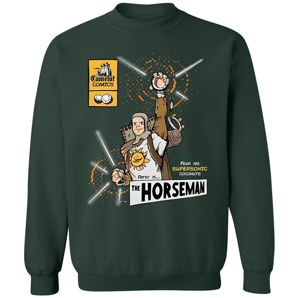 Classic Unisex Sweatshirt - C3CGGBXW - Forest Green - 4