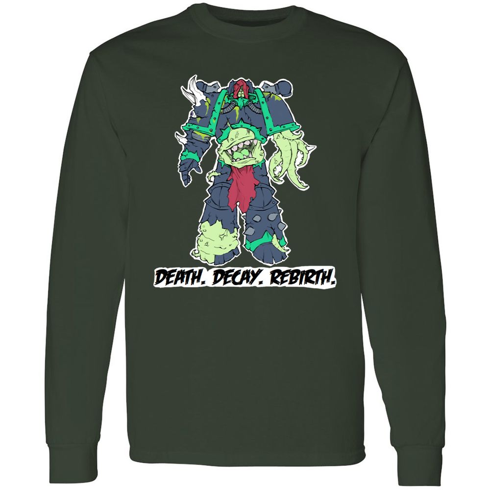 Long Sleeve T-Shirt - 2LFAR8Q4 - Forest Green - 4