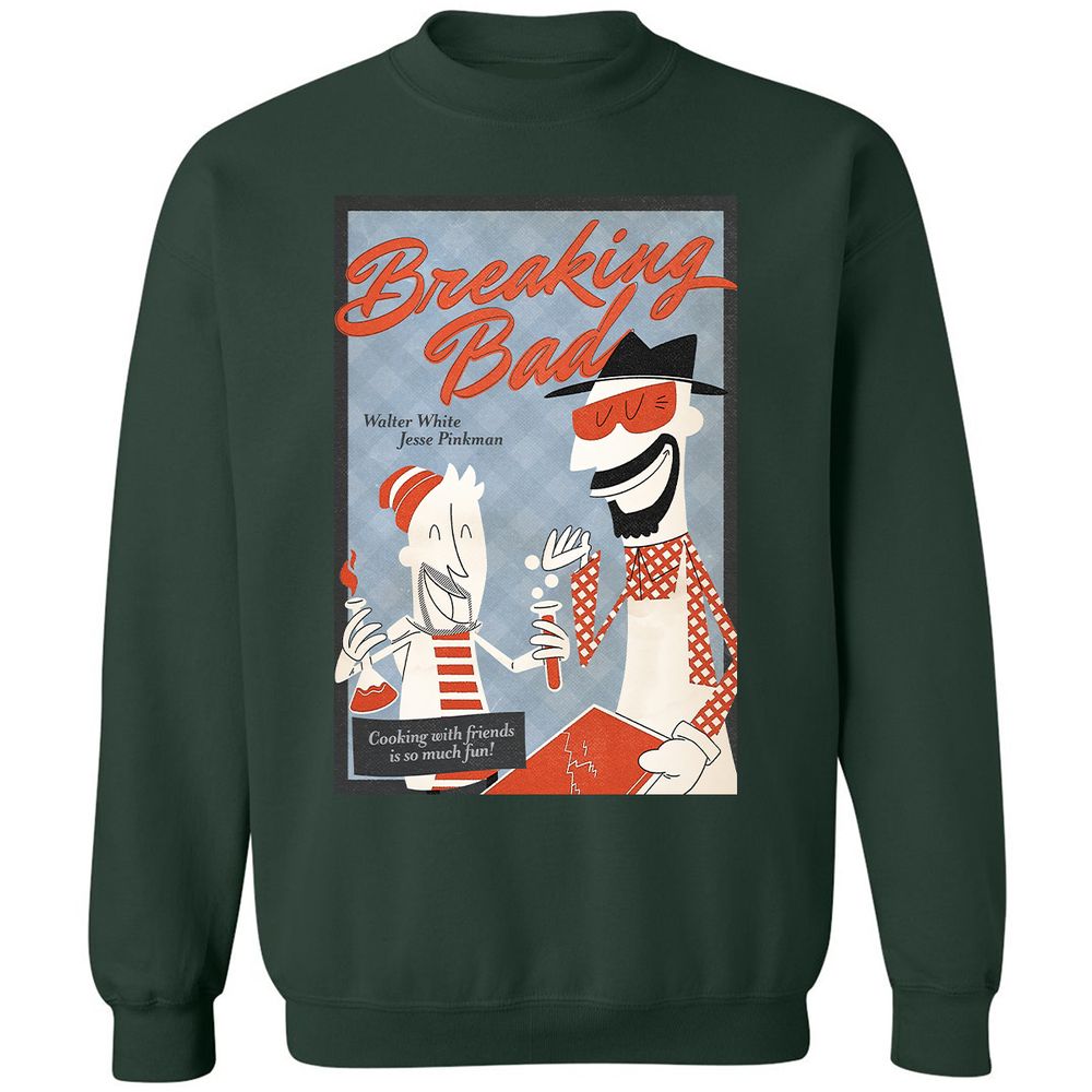 Classic Unisex Sweatshirt - PMD4V87K - Forest Green - 4