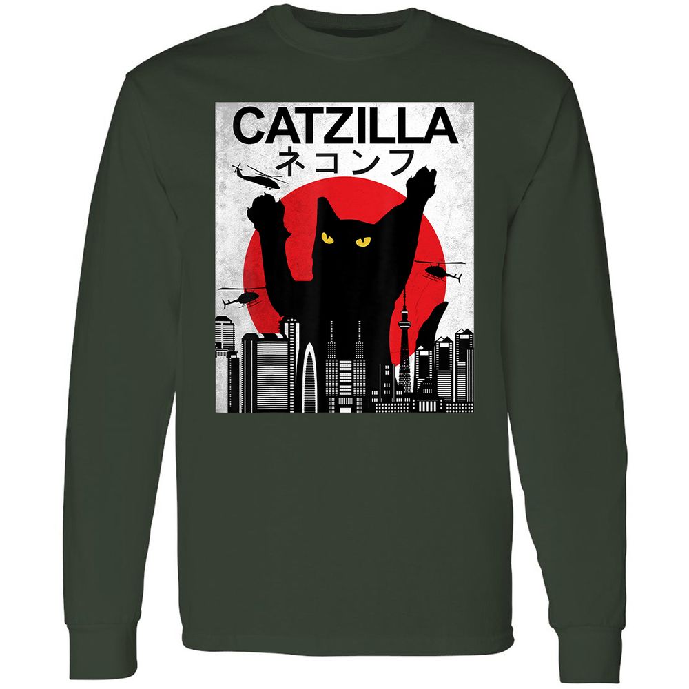 Long Sleeve T-Shirt - W679G4T5 - Forest Green - 4