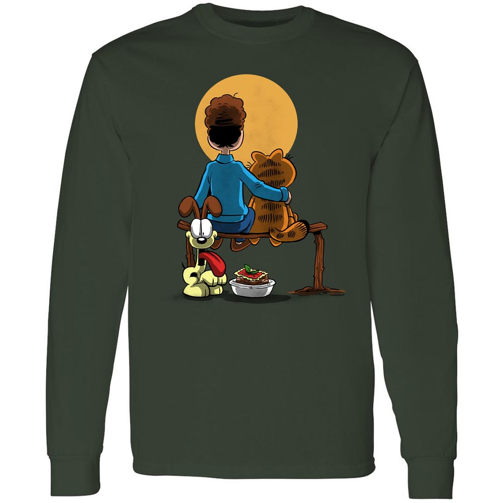 Long Sleeve T-Shirt - E2MDL7SL - Forest Green - 4