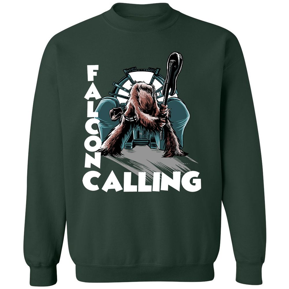 Classic Unisex Sweatshirt - UXW1ZYYN - Forest Green - 4