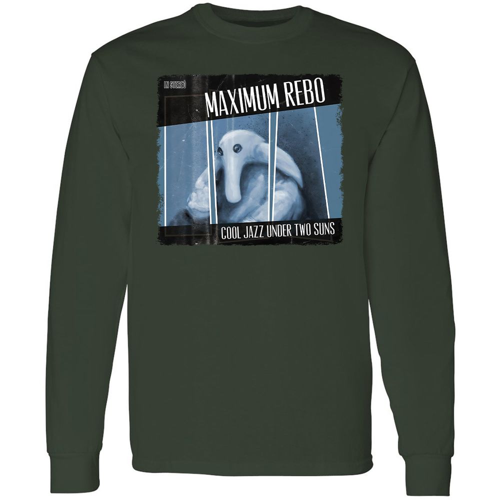 Long Sleeve T-Shirt - 3BNV538J - Forest Green - 4