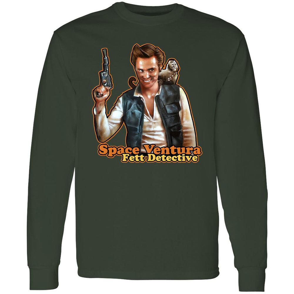 Long Sleeve T-Shirt - VU58AH57 - Forest Green - 4