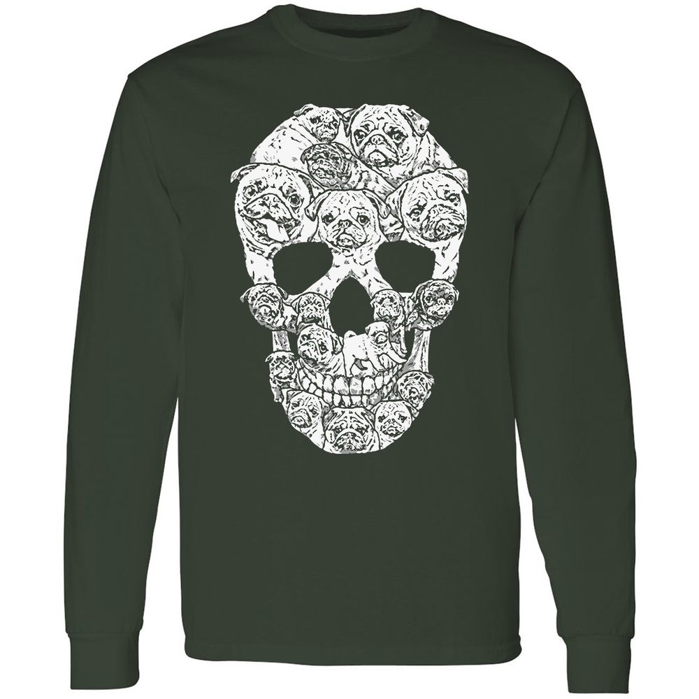 Long Sleeve T-Shirt - U1S839U7 - Forest Green - 4