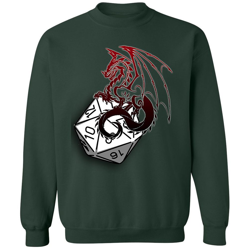 Classic Unisex Sweatshirt - 9D1VUR6T - Forest Green - 4