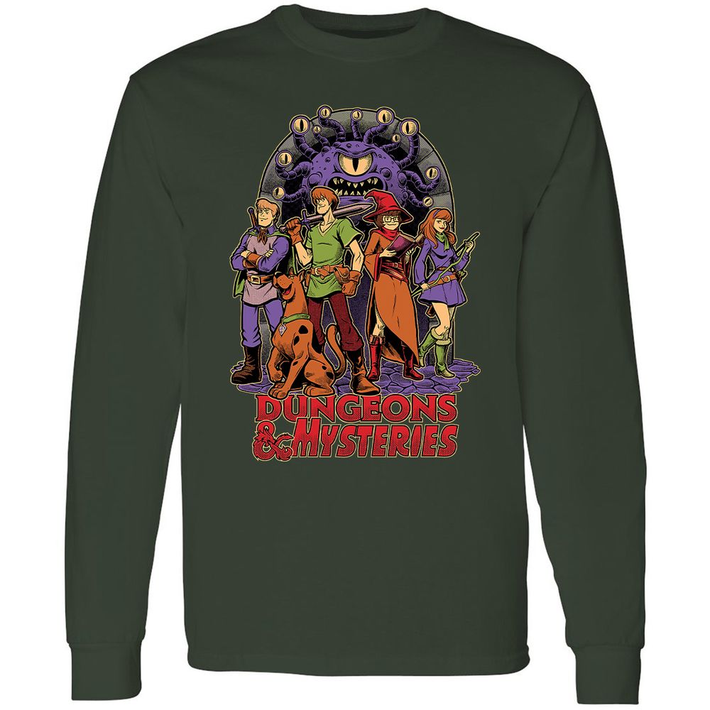 Long Sleeve T-Shirt - 4YF9QE5W - Forest Green - 4