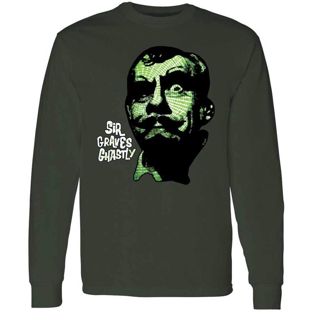 Long Sleeve T-Shirt - QBUNP5UJ - Forest Green - 4