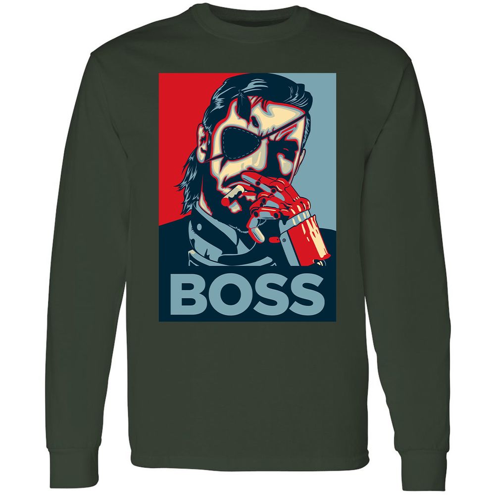 Long Sleeve T-Shirt - WS99QLJZ - Forest Green - 4