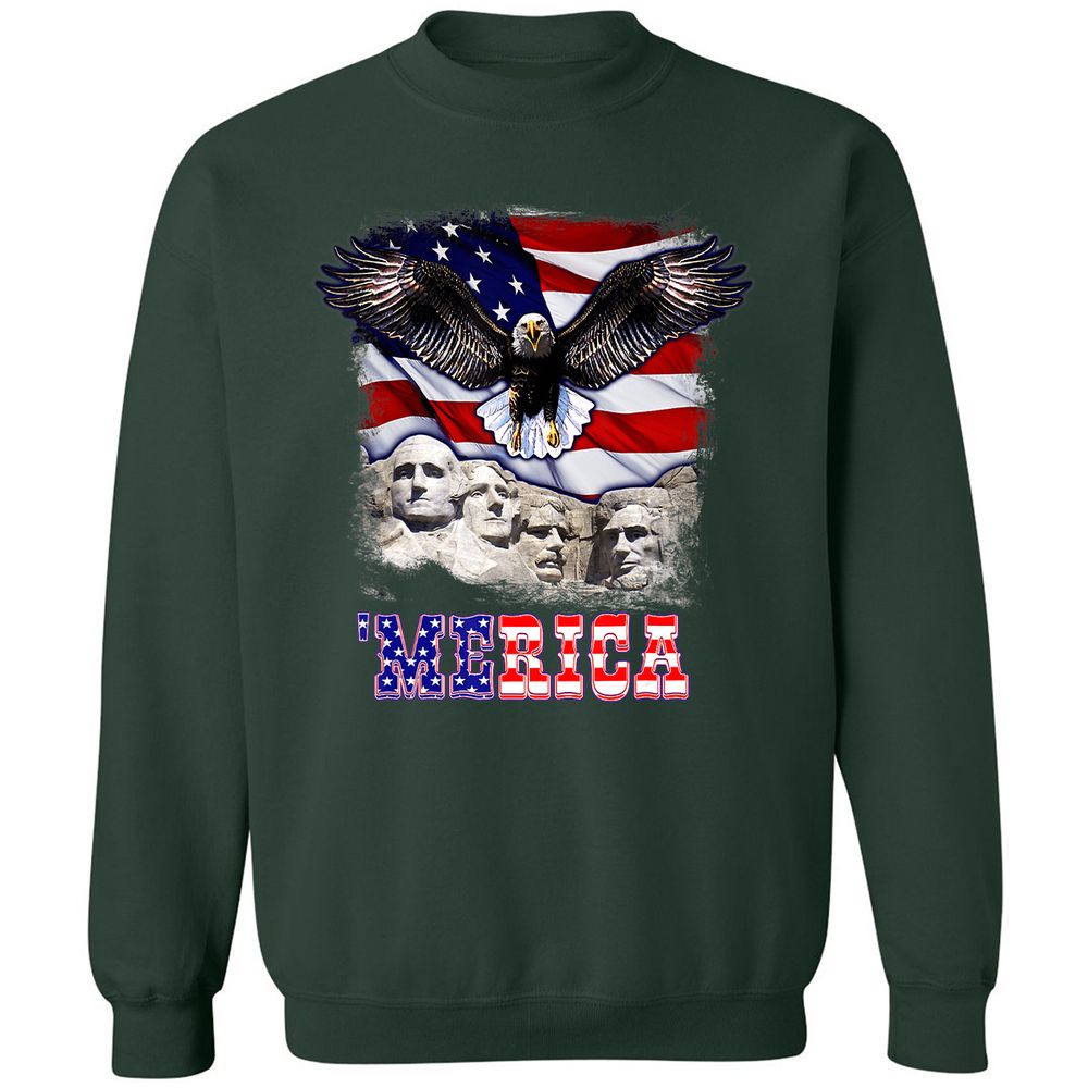 Classic Unisex Sweatshirt - UGXMWJFW - Forest Green - 4