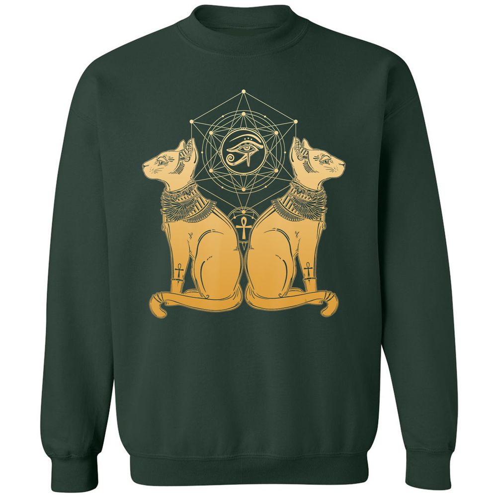 Classic Unisex Sweatshirt - REESR6GT - Forest Green - 4