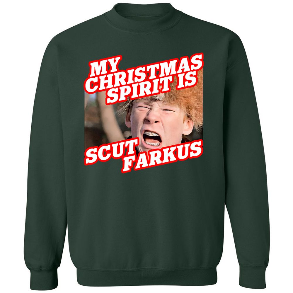 Classic Unisex Sweatshirt - UJ6KDZPP - Forest Green - 4