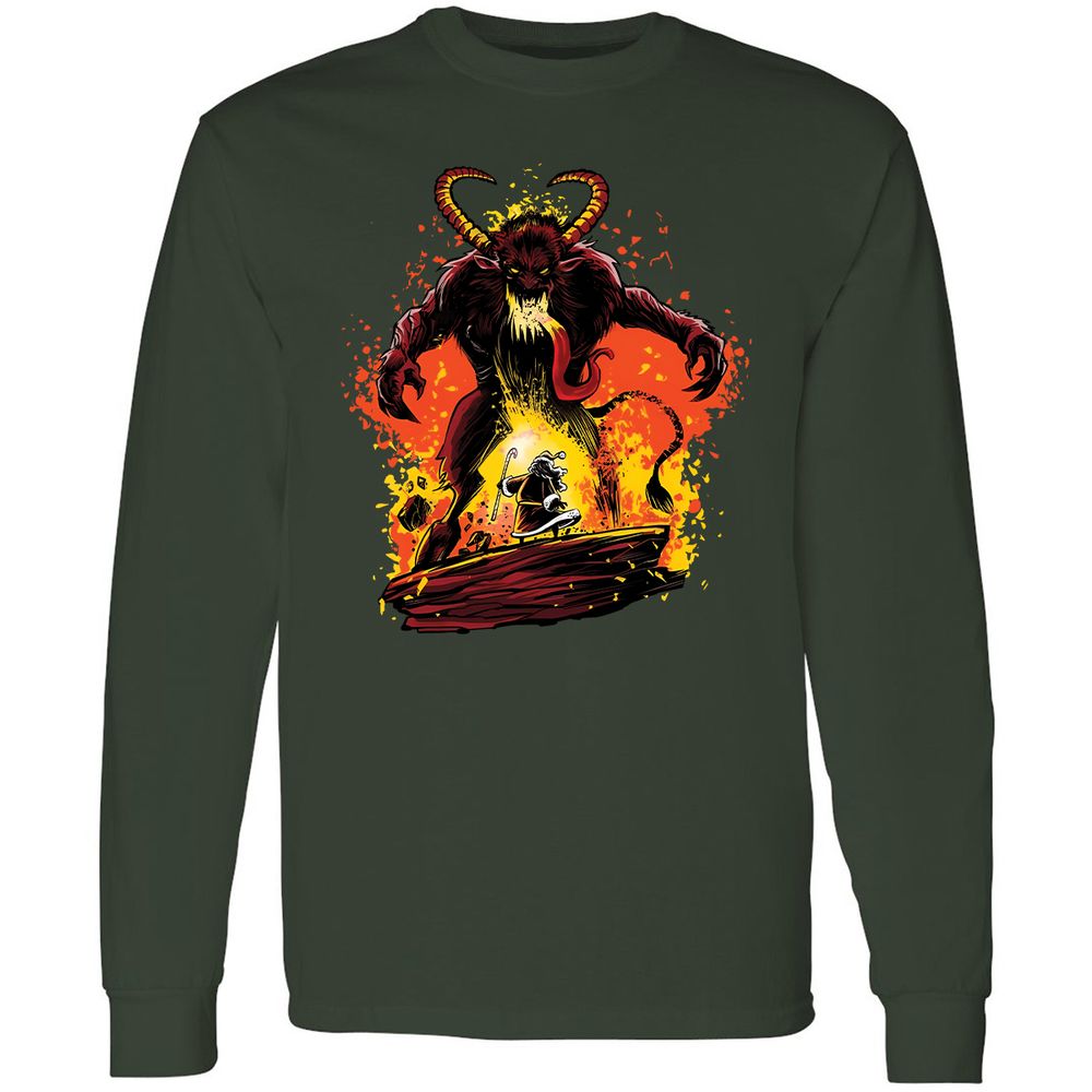 Long Sleeve T-Shirt - 1A6VJ9FY - Forest Green - 4