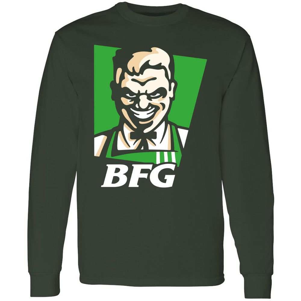 Long Sleeve T-Shirt - EJZLHH3U - Forest Green - 4