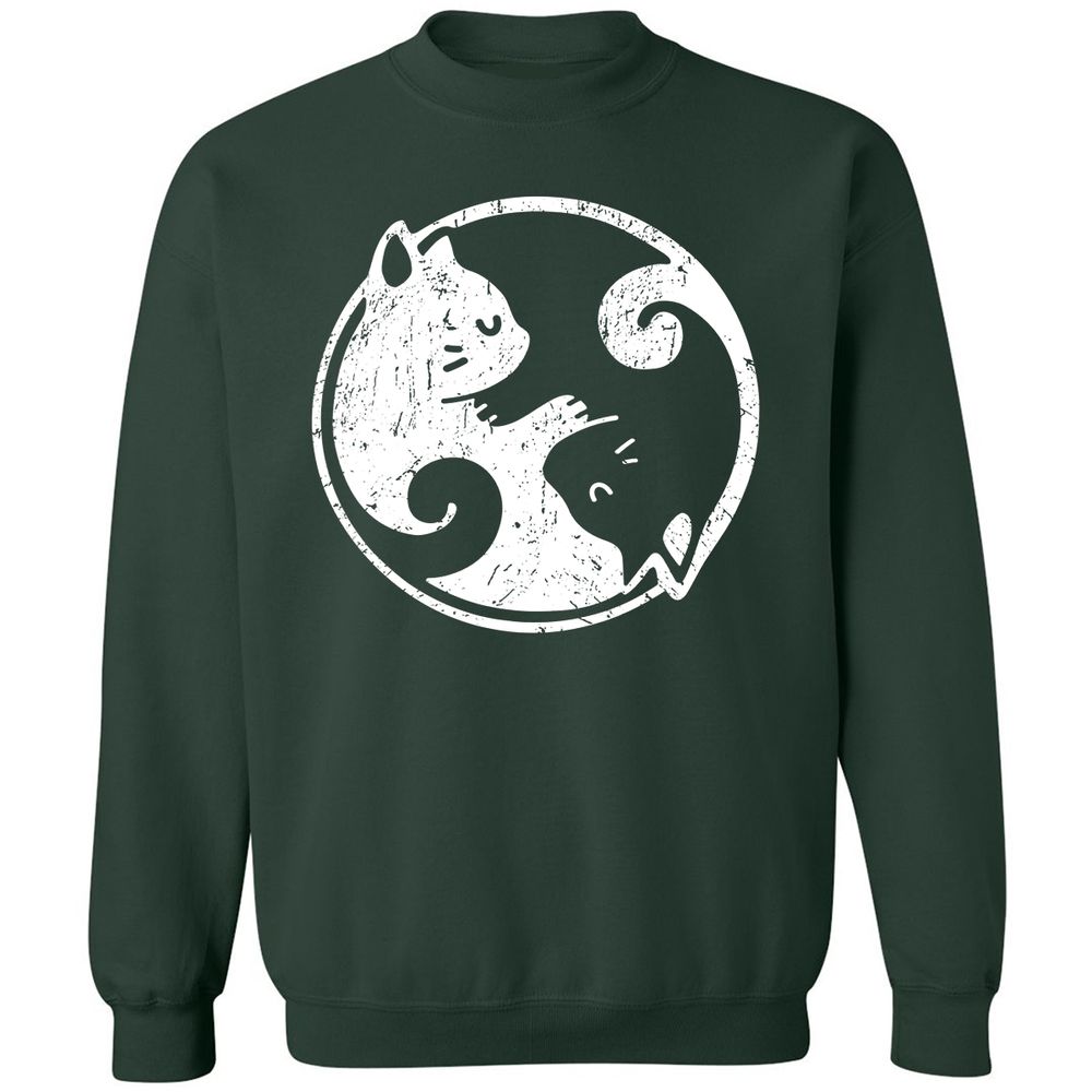 Classic Unisex Sweatshirt - KRBM8VZF - Forest Green - 4