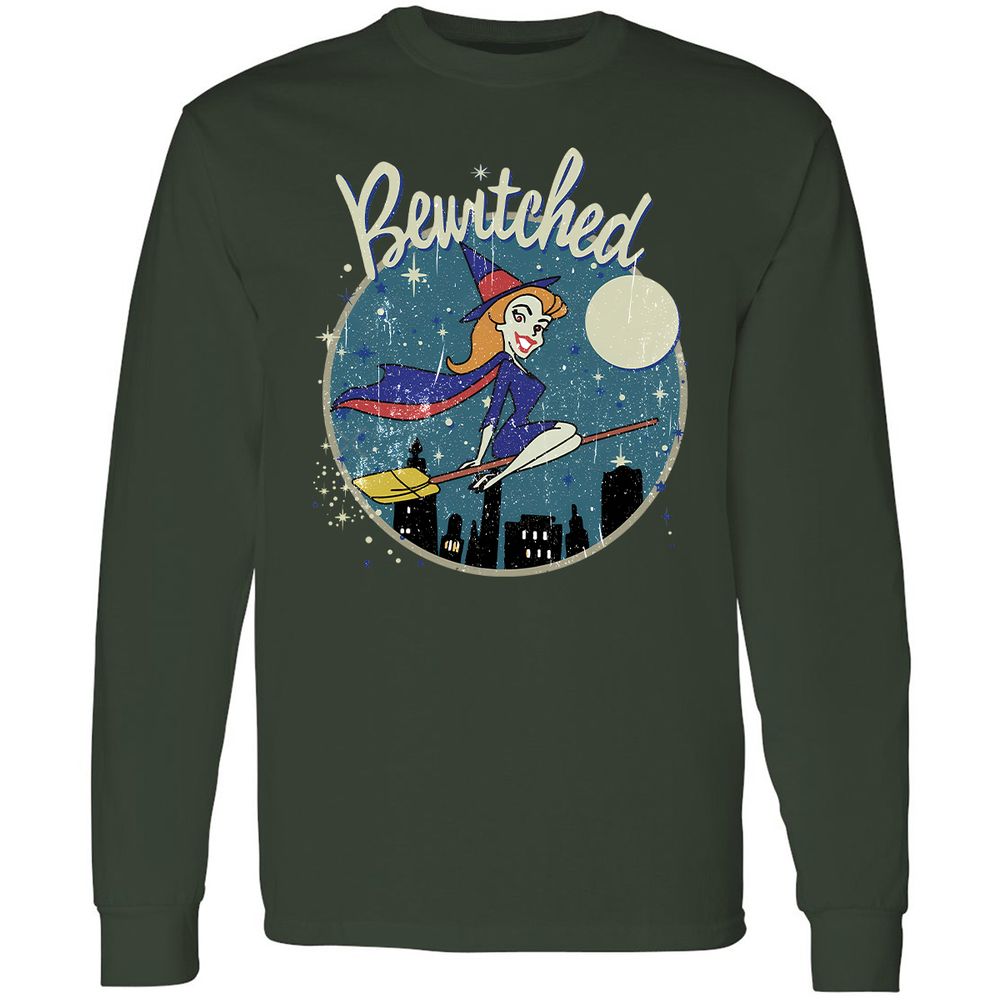 Long Sleeve T-Shirt - A9F4D1M8 - Forest Green - 4