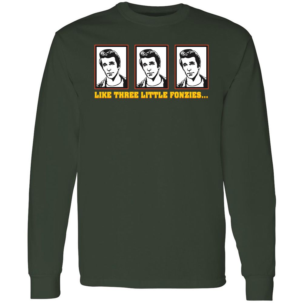 Long Sleeve T-Shirt - GC8MG52Q - Forest Green - 4