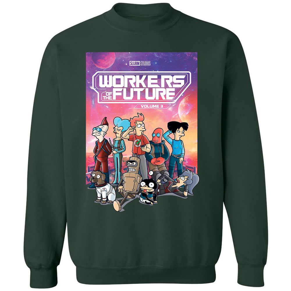 Classic Unisex Sweatshirt - EBXUEAPB - Forest Green - 4