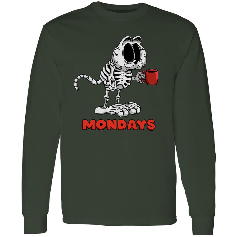 Long Sleeve T-Shirt - EZGPTWYH - Forest Green - 4